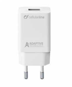 Alternative view of Cellular Line Φορτιστής Χωρίς Καλώδιο με Θύρα USB-C 15W Λευκός (ACHSMUSBC15WW)