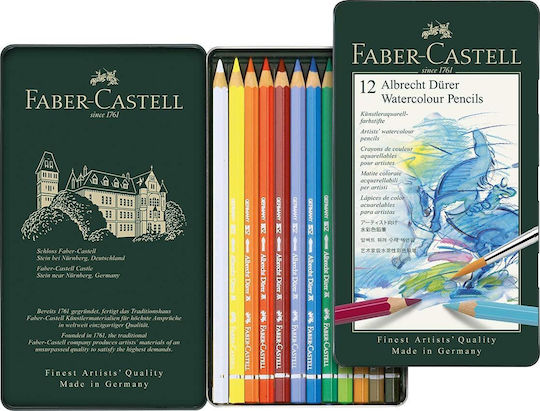 Faber-Castell Polychromos Ξυλομπογιές Σετ 12 χρώματα 117512 - Image 2
