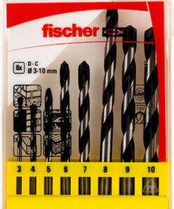 fischer Σετ 8 Διαμαντοτρύπανα για Δομικά Υλικά 536607