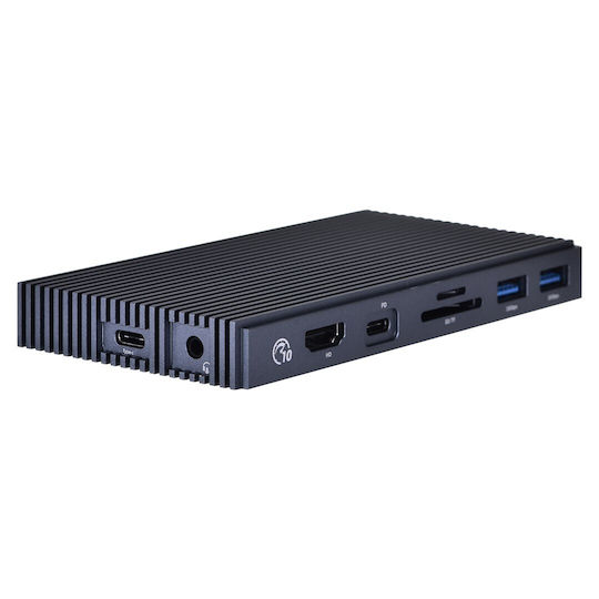 Orico 9in1 + SSD Enclosure USB-C Docking Station με HDMI 4K Ethernet Μαύρο