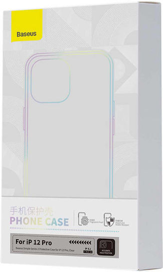 Baseus Simple Back Cover Πλαστικό 1.3mm Διάφανο (iPhone 12 / 12 Pro) P60151102201-01 - Image 9