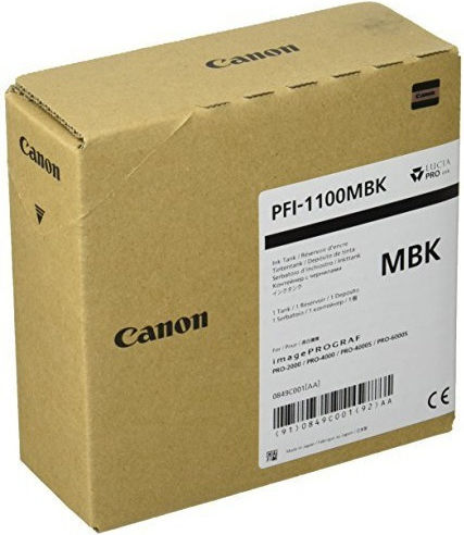Canon PFI-1100 Γνήσιο Μελάνι Εκτυπωτή InkJet Matte Μαύρο (0849C001) - Image 2