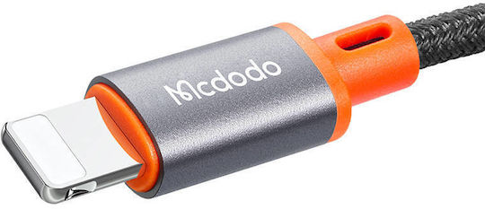 Mcdodo Braided 3.5mm to Lightning Cable Μαύρο 1.8m (CA-0890) - Image 3