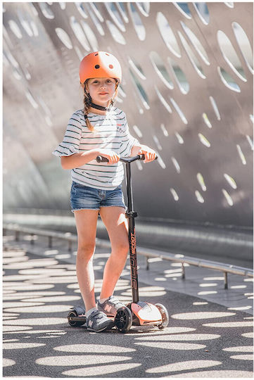Scoot & Ride Παιδικό Πατίνι Highwaykick 5 LED Τρίτροχο για 5+ Ετών Πορτοκαλί 96436 - Image 4