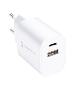 Alternative view of Forcell Φορτιστής Χωρίς Καλώδιο με Θύρα USB-A και Θύρα USB-C 30W Power Delivery / Quick Charge 4.0 Λευκός (FOCH-198052)