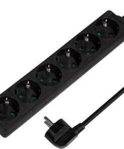 LogiLink Πολύπριζο 6 Θέσεων με Καλώδιο 1.5m LPS238B