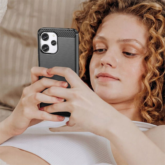 Tech-Protect Back Cover Σιλικόνης Μαύρο (Redmi 12 4G / Redmi 12 5G) - Image 2