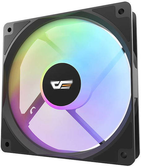 Darkflash CL12 Case Fan 120mm με RGB Φωτισμό και Σύνδεση 4-Pin Molex - Image 2