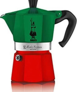 Alternative view of Bialetti Moka Express Tricolore Μπρίκι Espresso 3cups Πράσινο 0005322