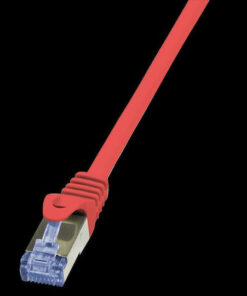 LogiLink S/FTP Cat.6a Καλώδιο Δικτύου Ethernet 2m Κόκκινο 1τμχ CQ3054S