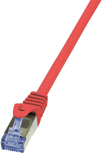 LogiLink S/FTP Cat.6a Καλώδιο Δικτύου Ethernet 2m Κόκκινο 1τμχ CQ3054S - Image 2