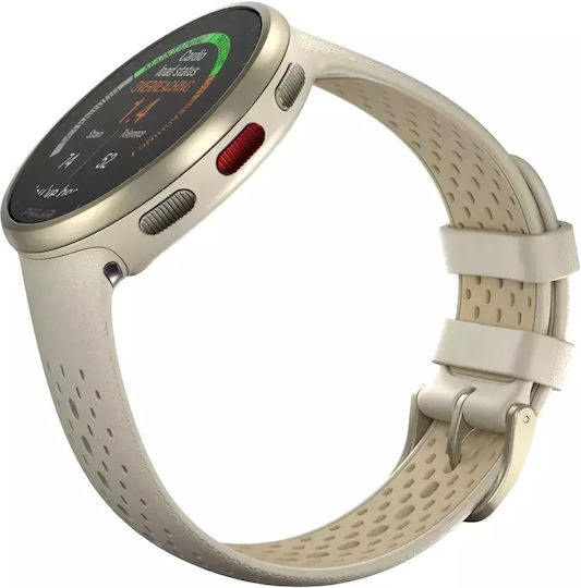 Polar Pacer Pro 45mm Smartwatch με Παλμογράφο (Gold Dust) - Image 3