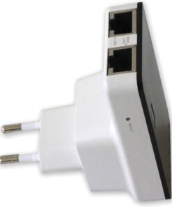 Alternative view of Techly I-WL-REPEATER2 WiFi Extender Single Band (2.4GHz) 300Mbps με 2 Θύρες Ethernet