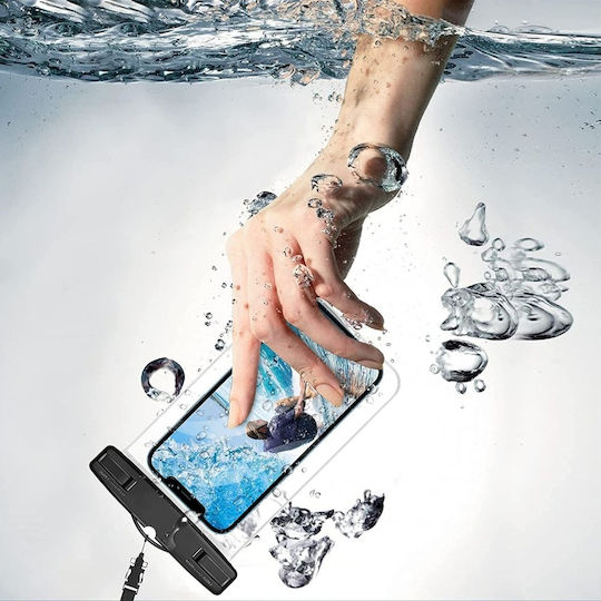 Tech-Protect UWC7 Αδιάβροχη Θήκη έως 6.9" Μαύρο - Image 3