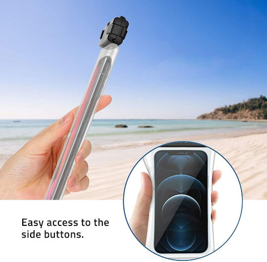 Tech-Protect UWC7 Αδιάβροχη Θήκη έως 6.9" Μαύρο - Image 4