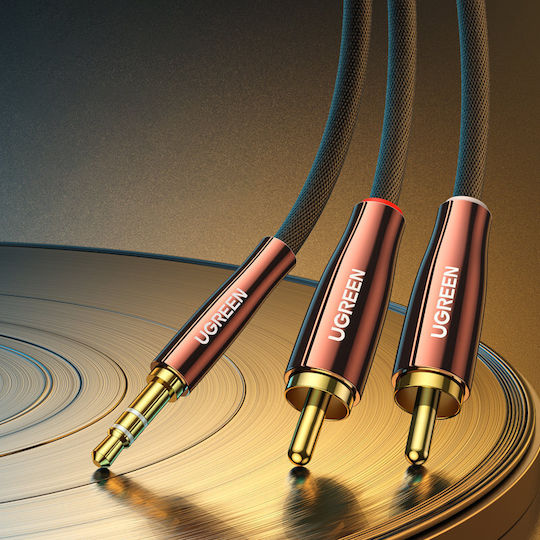 Ugreen Καλώδιο 3.5mm male - RCA male Μαύρο 2m (80847) - Image 3