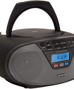 Alternative view of Aiwa Φορητό Ηχοσύστημα BBTU-400BK με Bluetooth / CD / Ραδιόφωνο / USB σε Μαύρο Χρώμα