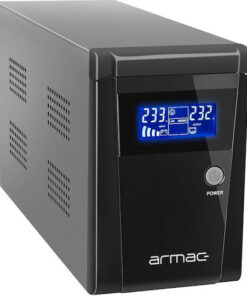 Alternative view of Armac O/1000E/LCD (FR) Mini UPS Line-Interactive 1000VA 650W με 3 Schuko Πρίζες