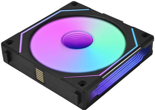 Lian Li UNI Fan SL-Infinity Reverse Blade Case Fan 120mm με ARGB Φωτισμό και Σύνδεση 3-Pin / 4-Pin PWM - Image 3