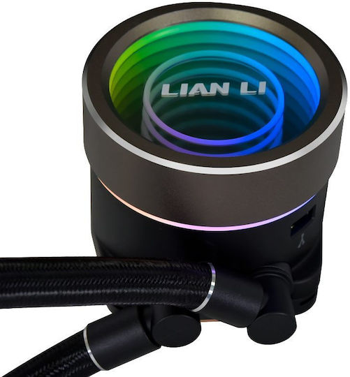 Lian Li Galahad II Trinity 360 Υδρόψυξη Επεξεργαστή Τριπλού Ανεμιστήρα 120mm για Socket AM4/AM5/1700/1200/115x με ARGB Φωτισμό - Image 6