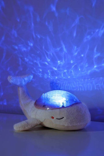 Cloud b Παιχνίδι Ύπνου Tranquil Whale από Ύφασμα με Φως και Ήχους για Νεογέννητα 7900-WD - Image 3