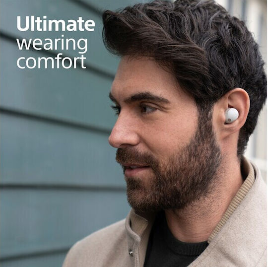 Sony WF-1000XM5 In-ear Bluetooth Handsfree Ακουστικά με Θήκη Φόρτισης Ασημί - Image 3