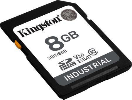 Kingston Industrial SDHC 8GB Class 10 U3 V30 A1 UHS-I