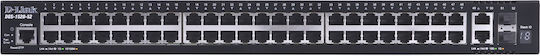 D-Link DGS-1520-52/E v1 Managed L3 Switch με 48 Θύρες Gigabit (1Gbps) Ethernet και 2 SFP Θύρες - Image 3