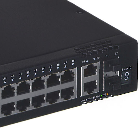 D-Link DGS-1520-52/E v1 Managed L3 Switch με 48 Θύρες Gigabit (1Gbps) Ethernet και 2 SFP Θύρες - Image 4