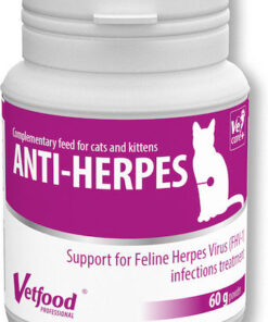 Vetfood Anti-Herpes Βιταμίνη Σκόνη για Ενίσχυση Ανοσοποιητικού 60gr 821368