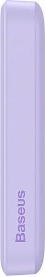 Baseus Mini Power Bank 10000mAh 20W με Θύρα USB-C Power Delivery Μωβ - Image 9