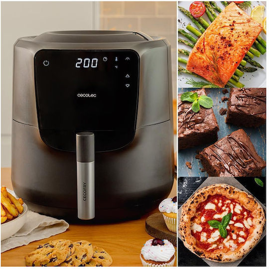 Cecotec Cecofry Rain Air Fryer 5.5lt Μαύρο - Image 2