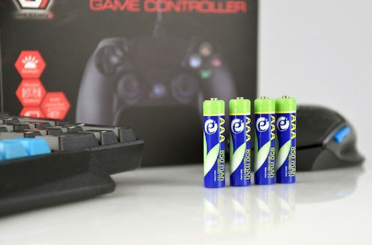 Energenie Επαναφορτιζόμενες Μπαταρίες AAA Ni-MH 850mAh 1.2V 4τμχ - Image 3