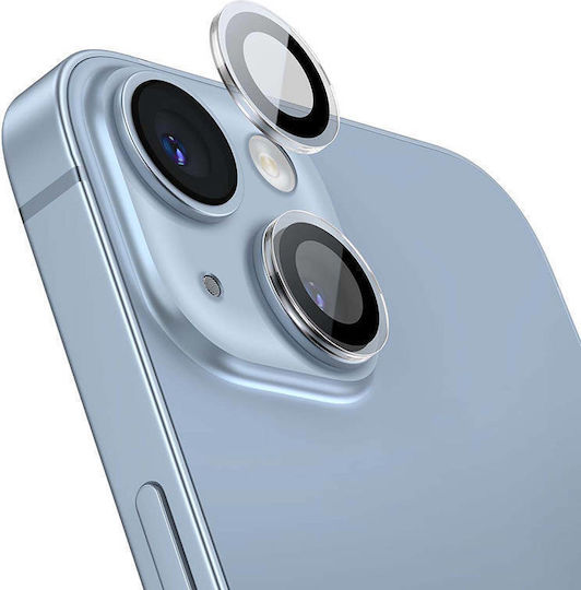 Baseus Lens Protector Προστασία Κάμερας Tempered Glass Διάφανο για το iPhone 14 / 14 Plus P60052700201-00 - Image 4
