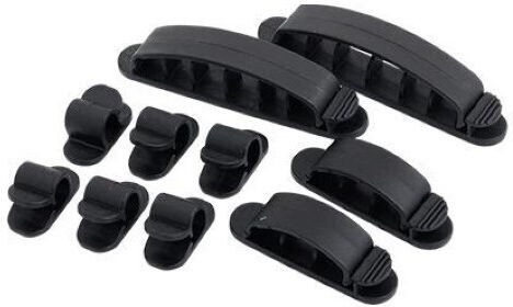 LogiLink KAB0039 Clips Οργάνωσης Καλωδίων 10τμχ Μαύρο - Image 2