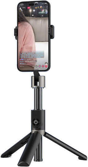 Dudao F18B Selfie Stick Τρίποδο Κινητού Μαύρο - Image 2