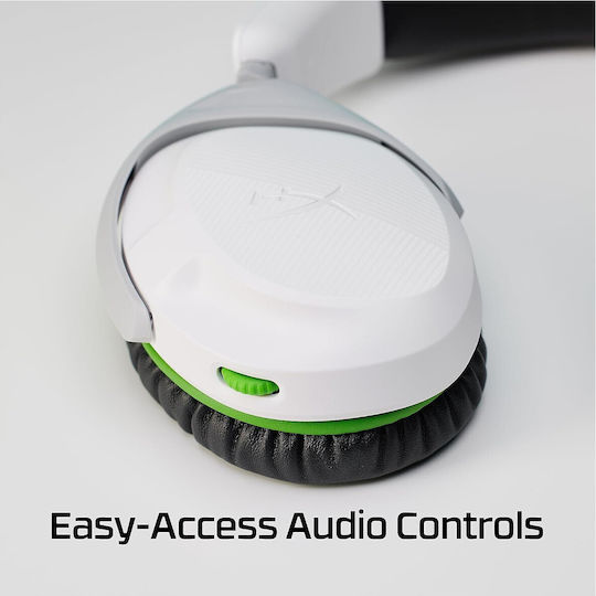 HyperX CloudX Stinger II For Xbox Over Ear Gaming Headset με σύνδεση 3.5mm Λευκό - Image 4