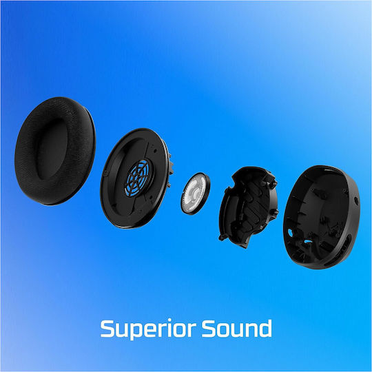 HyperX CloudX Stinger II for Playstation Over Ear Gaming Headset με σύνδεση 3.5mm Λευκό - Image 4
