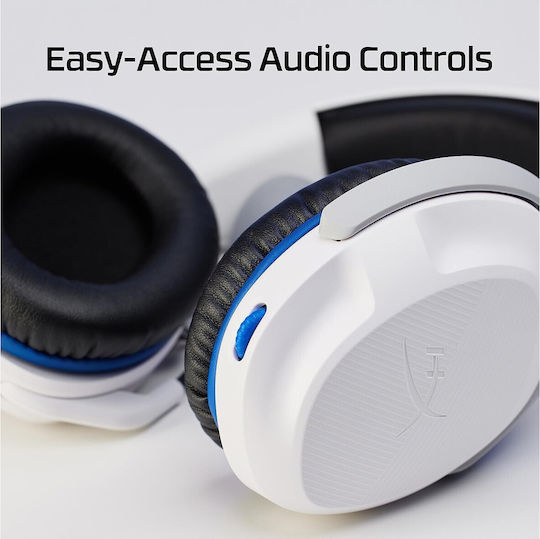 HyperX CloudX Stinger II for Playstation Over Ear Gaming Headset με σύνδεση 3.5mm Λευκό - Image 5