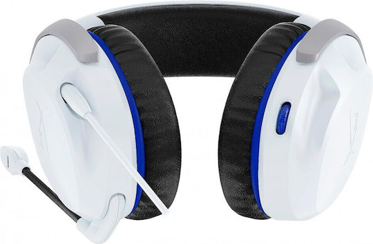 HyperX CloudX Stinger II for Playstation Over Ear Gaming Headset με σύνδεση 3.5mm Λευκό - Image 7