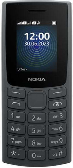 Nokia 110 (2023) Dual SIM Κινητό με Κουμπιά Charcoal - Image 2