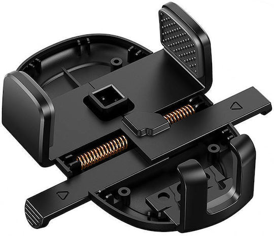 Baseus Βάση Κινητού Αυτοκινήτου UltraControl Pro Series με Ρυθμιζόμενα Άγκιστρα Μαύρη C40351600113-00 - Image 3