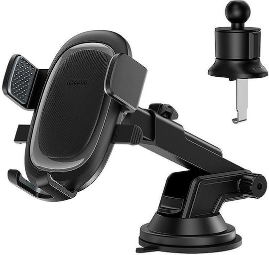 Baseus Βάση Κινητού Αυτοκινήτου UltraControl Pro Series με Ρυθμιζόμενα Άγκιστρα Μαύρη C40351600113-00 - Image 8