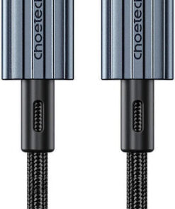 Choetech USB 2.0 Cable USB-C male - USB-C 60W Μαύρο 1.2m