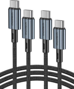 Alternative view of Choetech USB 2.0 Cable USB-C male - USB-C 60W Μαύρο 1.2m