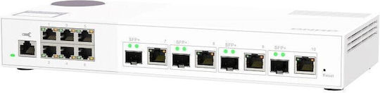 QNap QSW-M2106-4C Managed L2 Switch με 10 Θύρες Gigabit (1Gbps) Ethernet και 4 SFP Θύρες