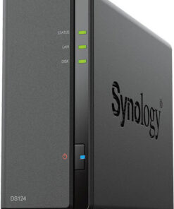 Synology DiskStation DS124 NAS για ένα HDD/SSD