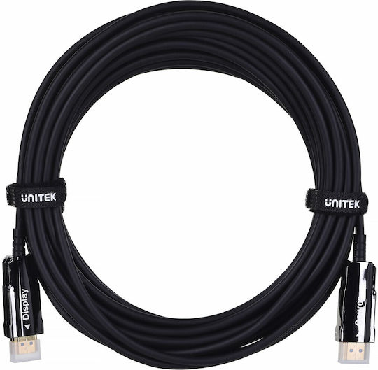 Unitek HDMI 2.0 Cable HDMI male - HDMI male 10m Μαύρο (C11072BK-10M)