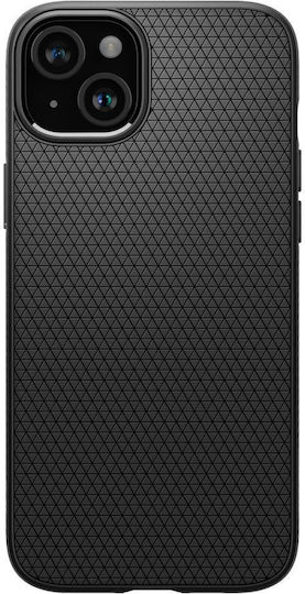 Spigen Liquid Air Back Cover Σιλικόνης Μαύρο (iPhone 15 Plus) ACS06650 - Image 2