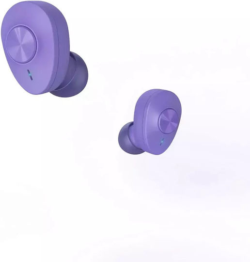 HAMA Freedom Buddy In-ear Bluetooth Handsfree Ακουστικά με Θήκη Φόρτισης Μωβ - Image 2